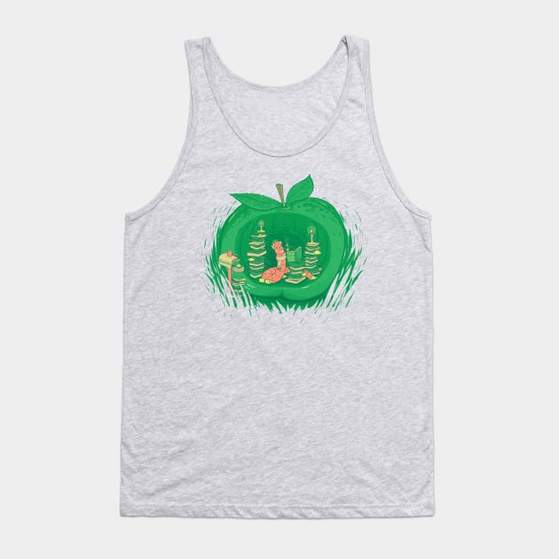 Bookworm's Haven Tank Top by Made With Awesome